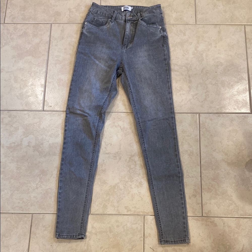 Charlotte Russe Gray Skinny Jeans Women